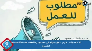 80 ألف راتب.. فرص عمل مميزة في السعودية تتطلب هذه التخصصات المميزة
